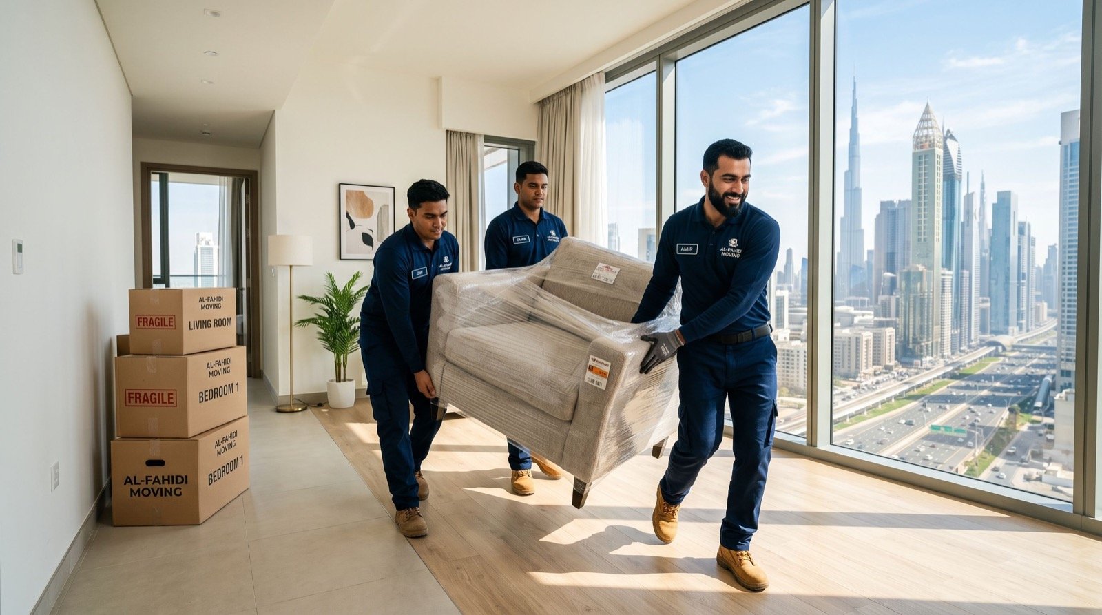 How to Move a Sofa, Bed or Wardrobe in Dubai Without Wrecking It — or Your Walls
